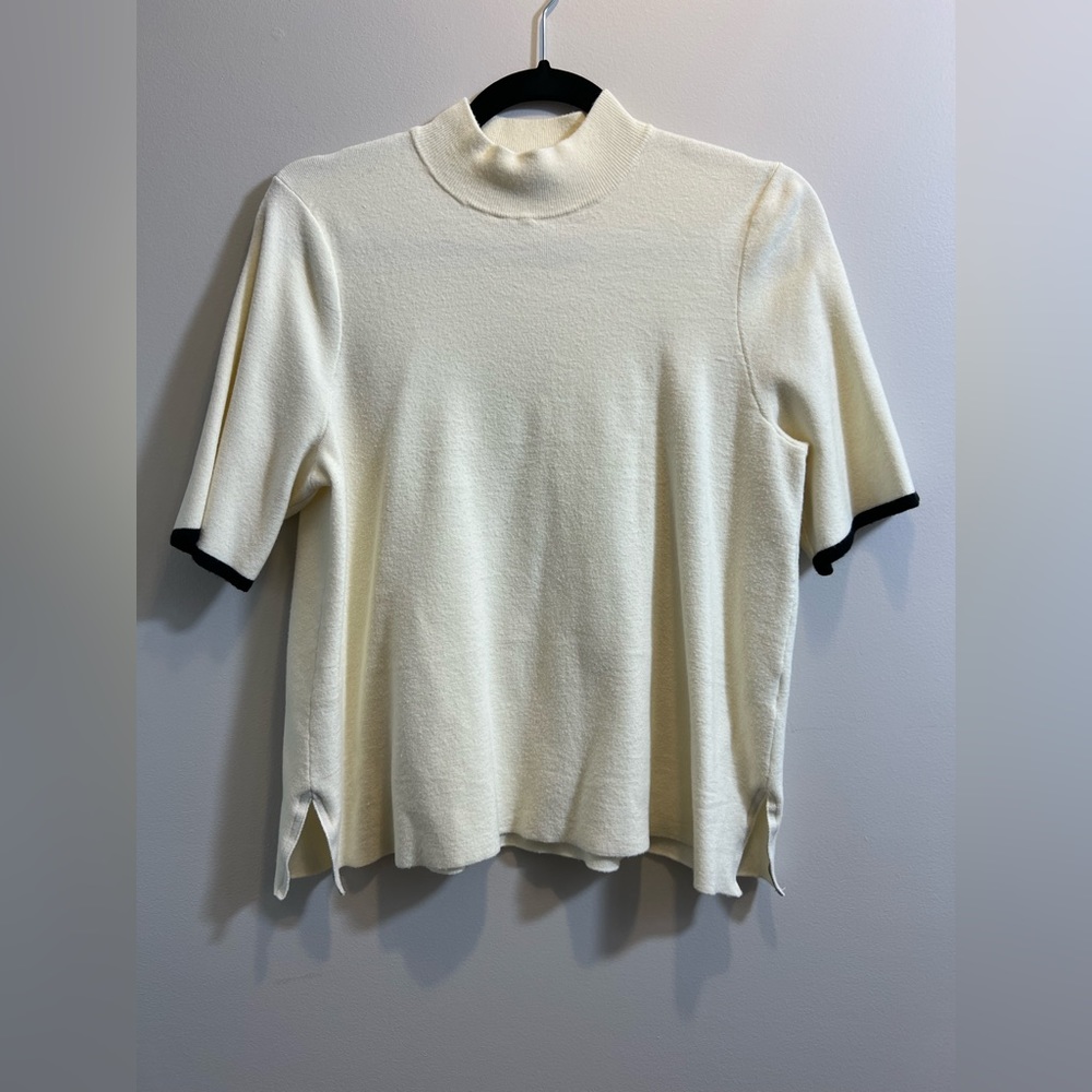 Anthropologie off white sweater